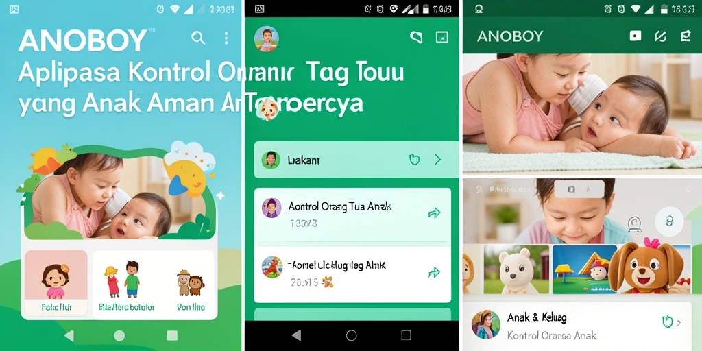 Antarmuka pengguna ANOBOY yang menarik dan fungsional untuk kontrol orang tua.