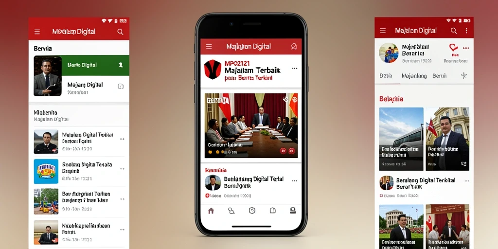 Antarmuka aplikasi MPO2121 yang menarik dan informatif.
