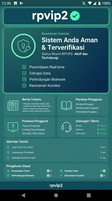 Halaman Resmi Rpvip2 untuk Pengguna Android